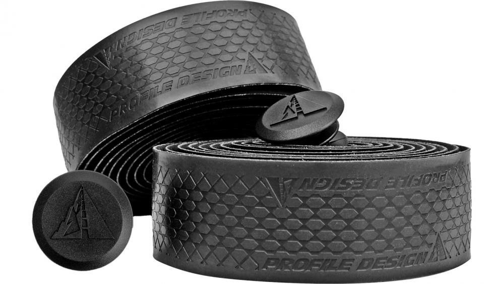 Profile Design Fahrradlenker Profile Design Grip-It Lenkerband Schwarz 200 cm PU-Material, geprägte