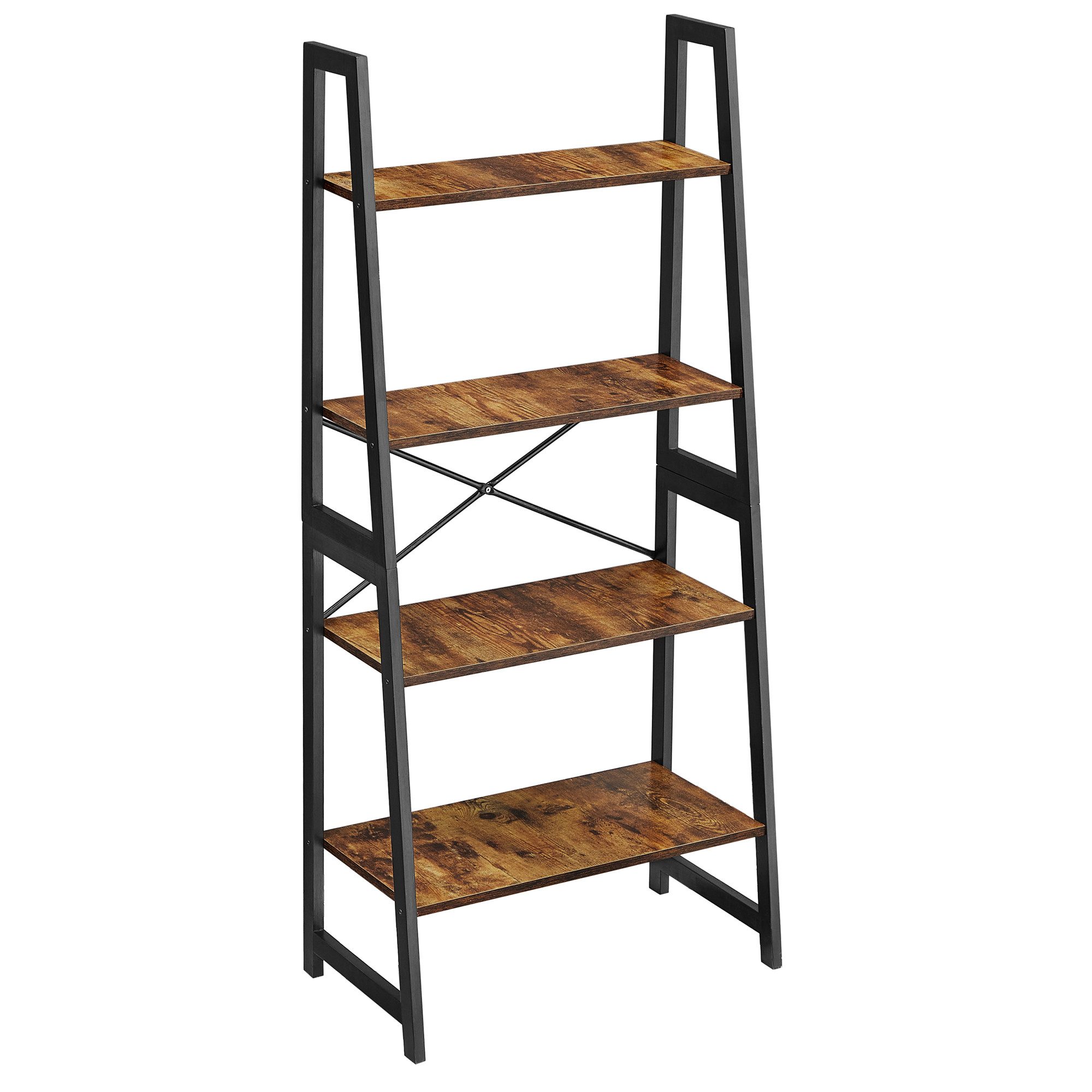 VASAGLE Bücherregal Standregal, mit 4 Ebenen, günstig online kaufen