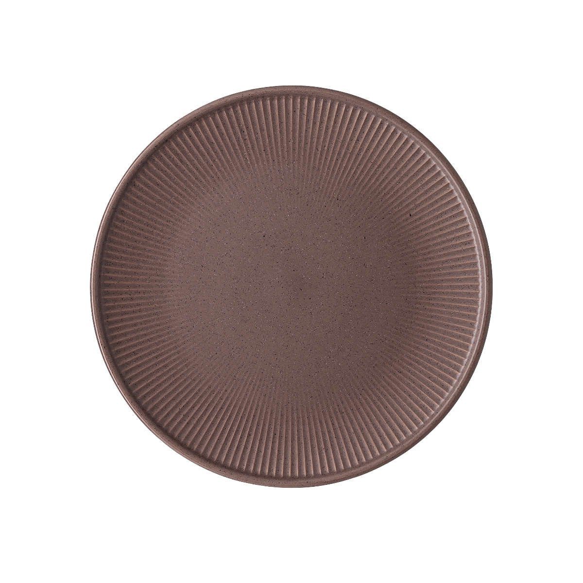 Thomas Porzellan Frühstücksteller Clay Rust, 22 cm