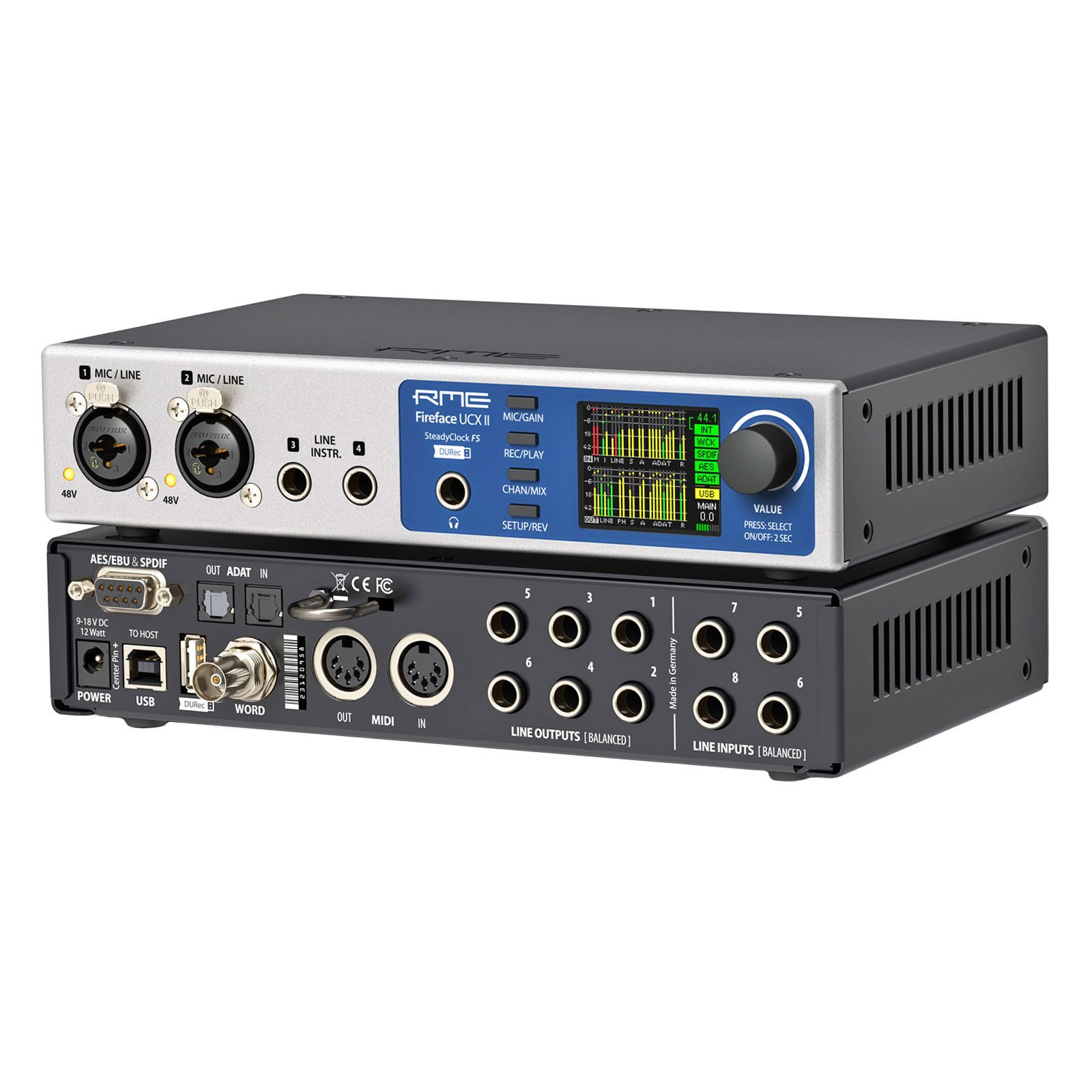 RME Fireface UCX II Interface Digitales Aufnahmegerät