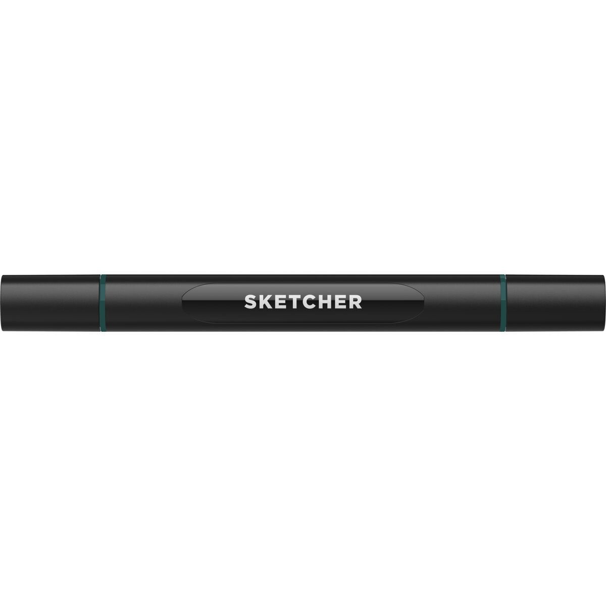 Filzstift Twinmarker Sketcher brush+chisel GB315 lagunenblau dunkel.