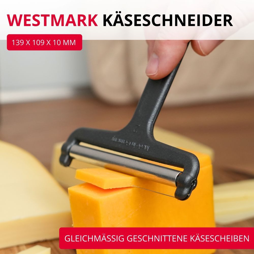 WESTMARK Käsemesser »Rollschnitt« Anthrazit, Käseschneider, Made in Germany