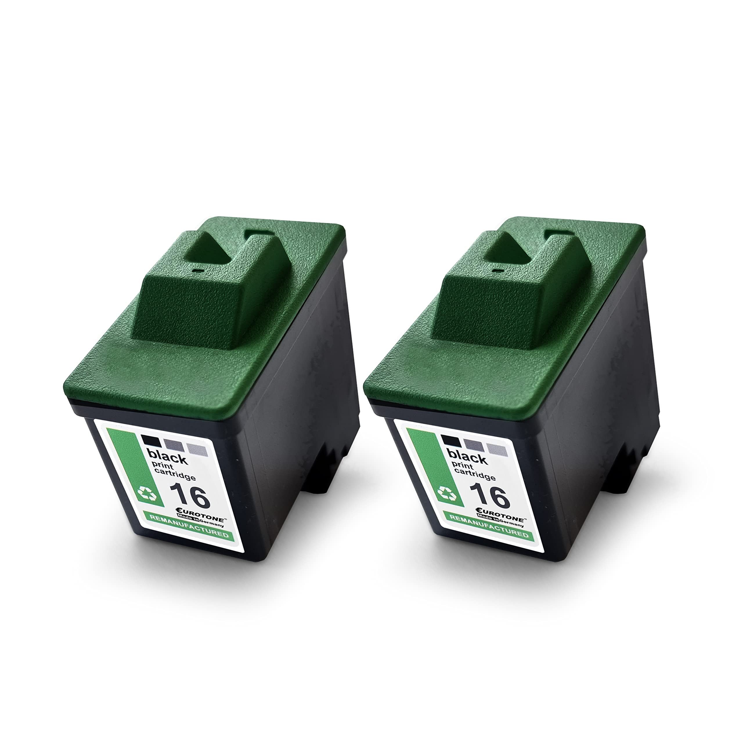 Eurotone Tonerkartusche Patrone 2X Druckerpatrone kompatibel für Lexmark X1110 X1130 X1140…, (Multipack, 2-St., 2-teiliges Set), Kompatibel, sofort einsatzbereit