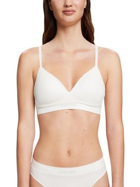 Esprit Bügelloser BH Nahtloser, wattierter Bralette mit Logo