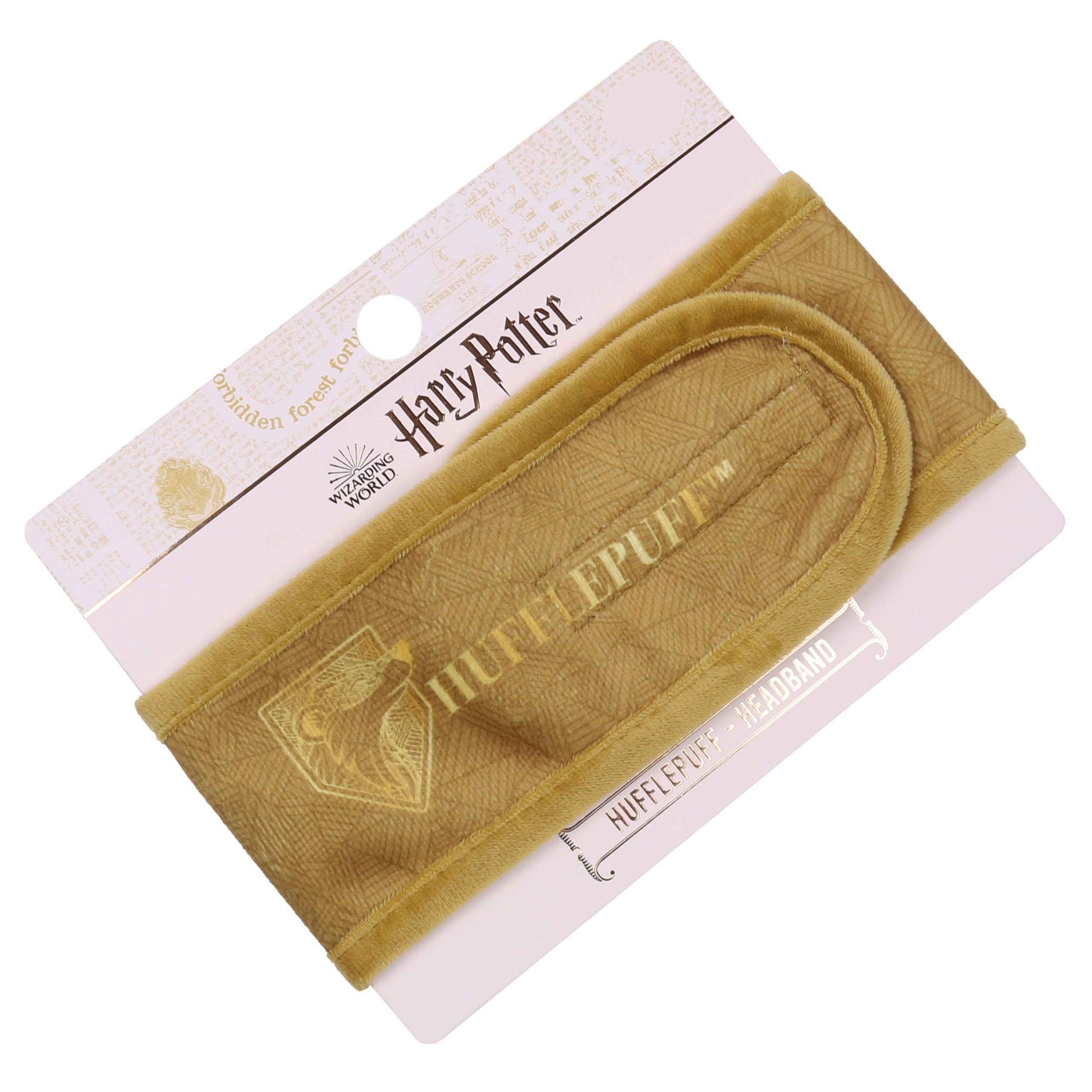 Sarcia.eu Stirnband Harry Potter Hufflepuff Kosmetik-Haarband mit Klettverschluss
