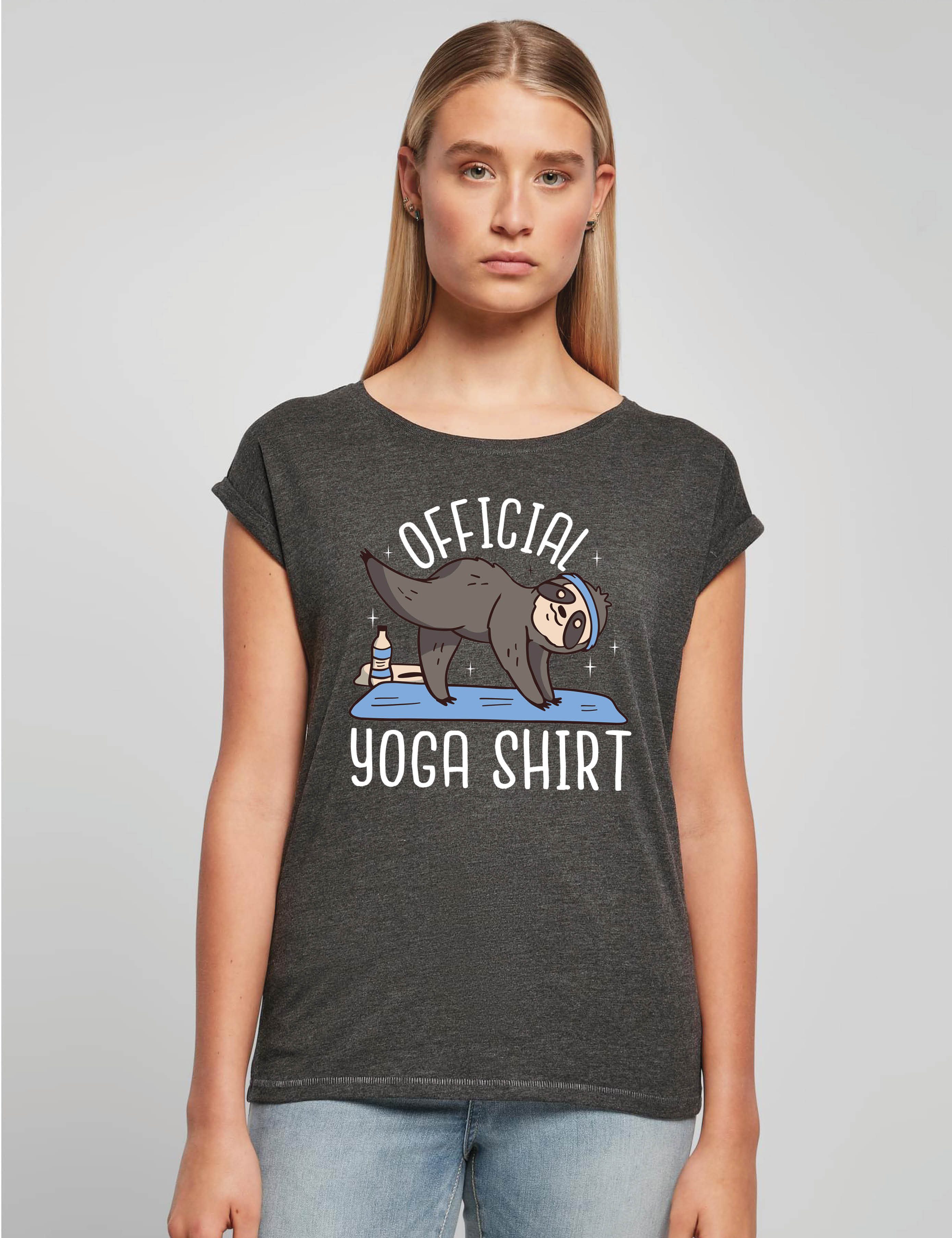 Youth Designz Print-Shirt "Official Yoga Shirt" günstig online kaufen