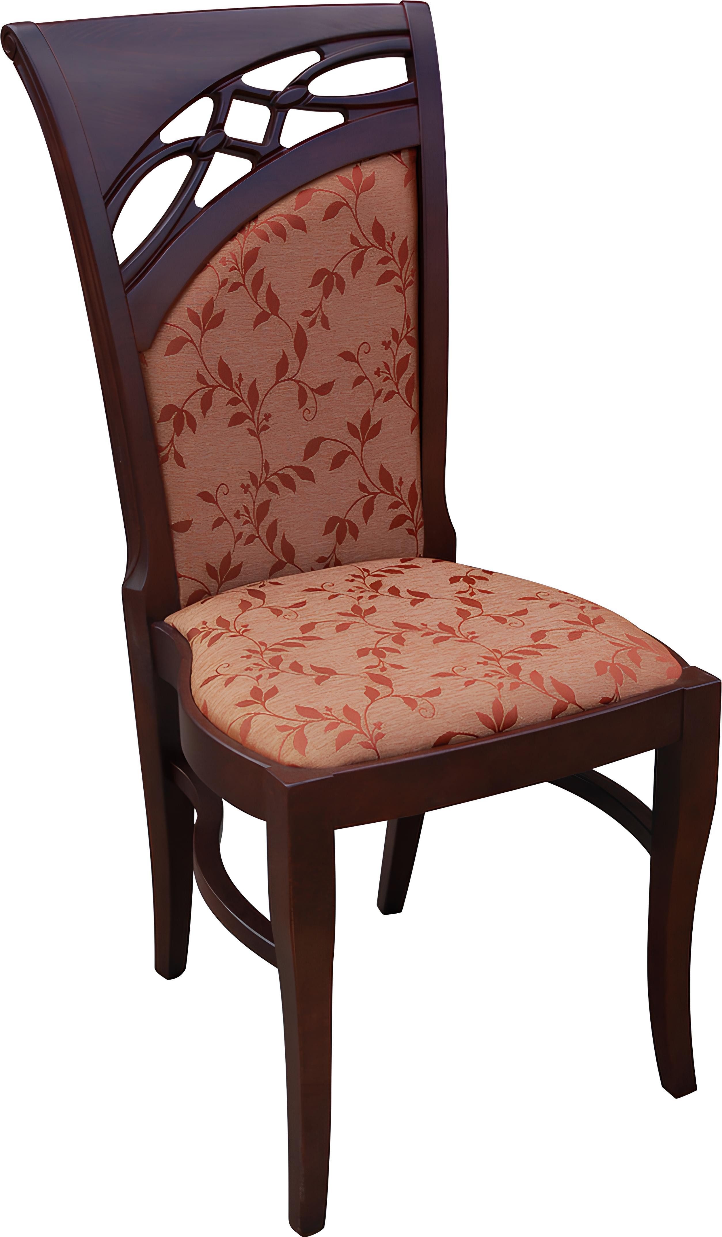 JVmoebel Küchenstuhl Polsterstuhl K51 aus Holz mit elegantem Design und bequemer Polsterung, Made in Europa