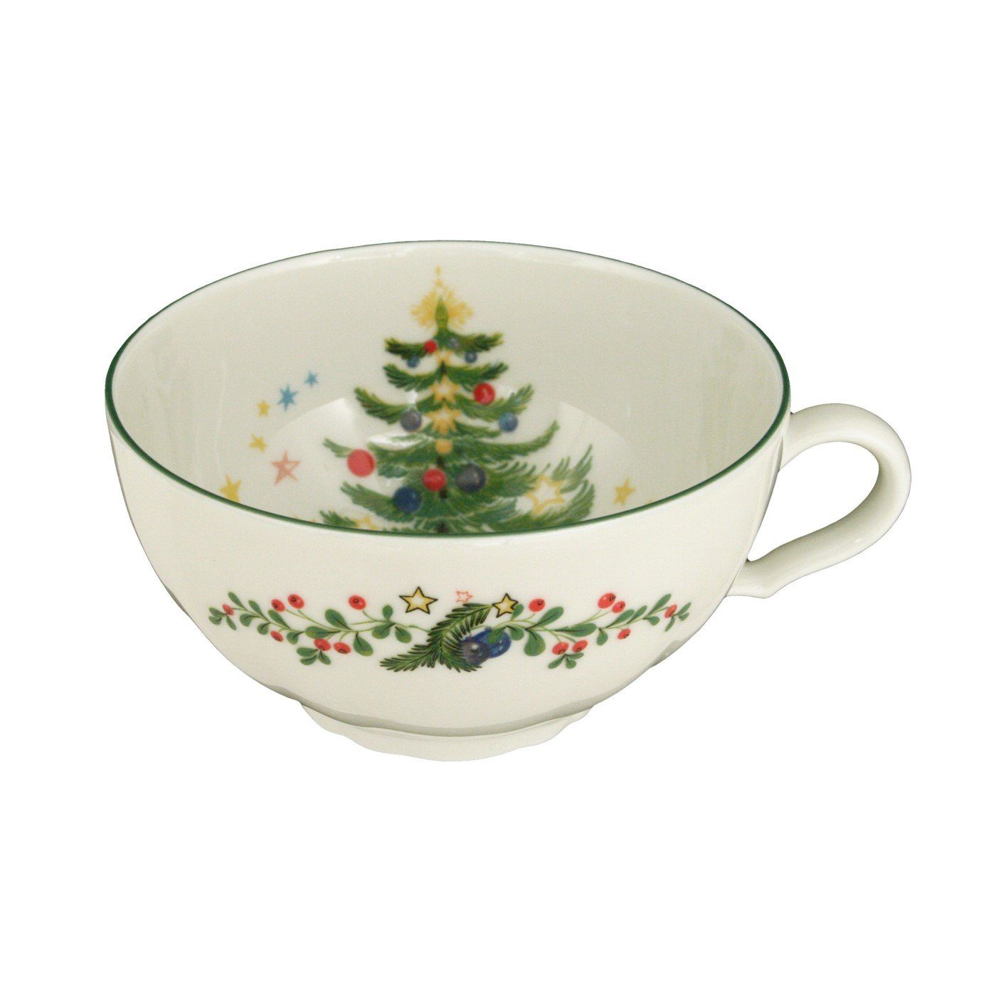 Seltmann Weiden Tasse Teeobertasse 0.21 l - Marieluise Weihnachten - 6 Stück