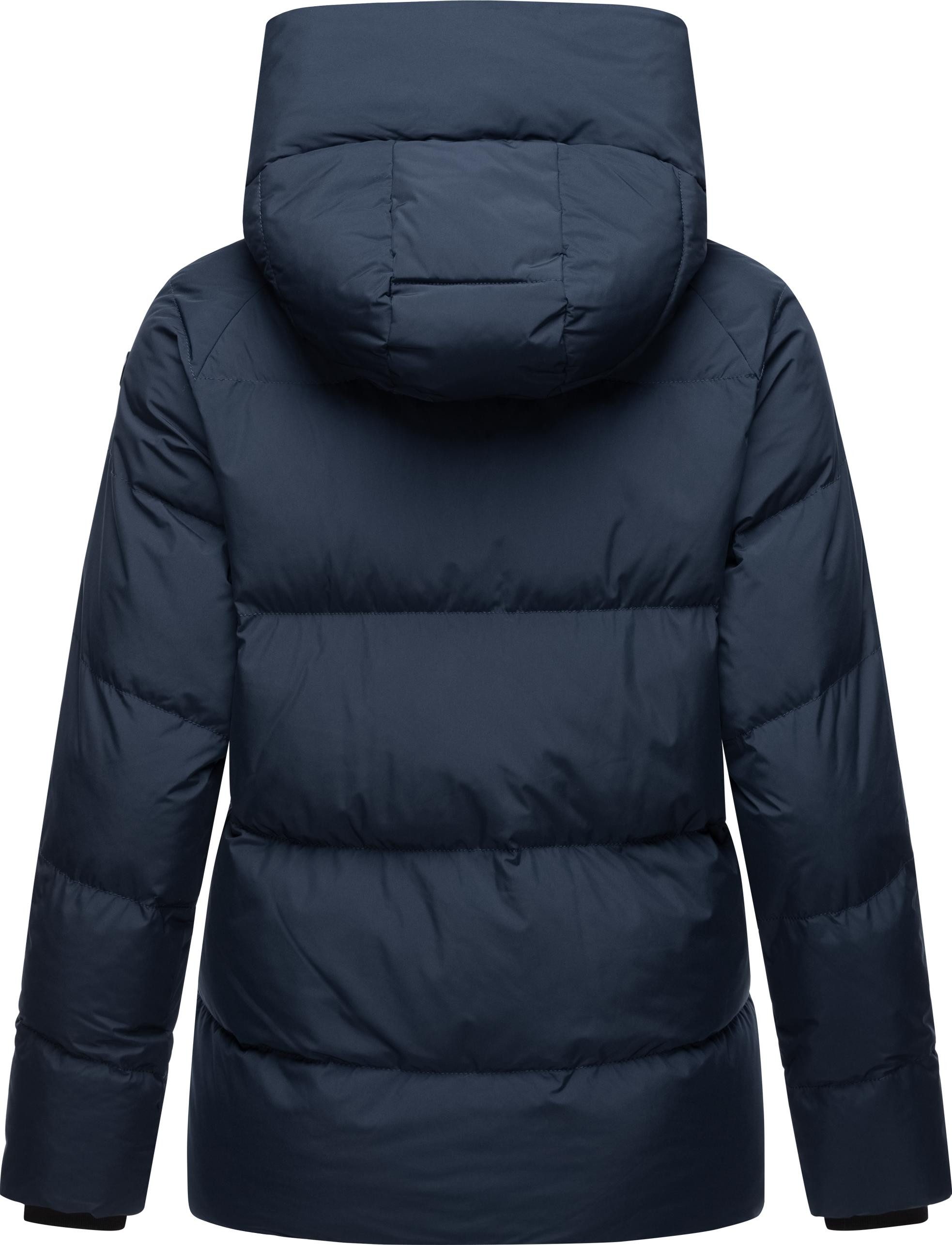 Ragwear Steppjacke Cessi Wasserdichte Damen Winterjacke mit großer Kapuze – Bild 3 von 5
