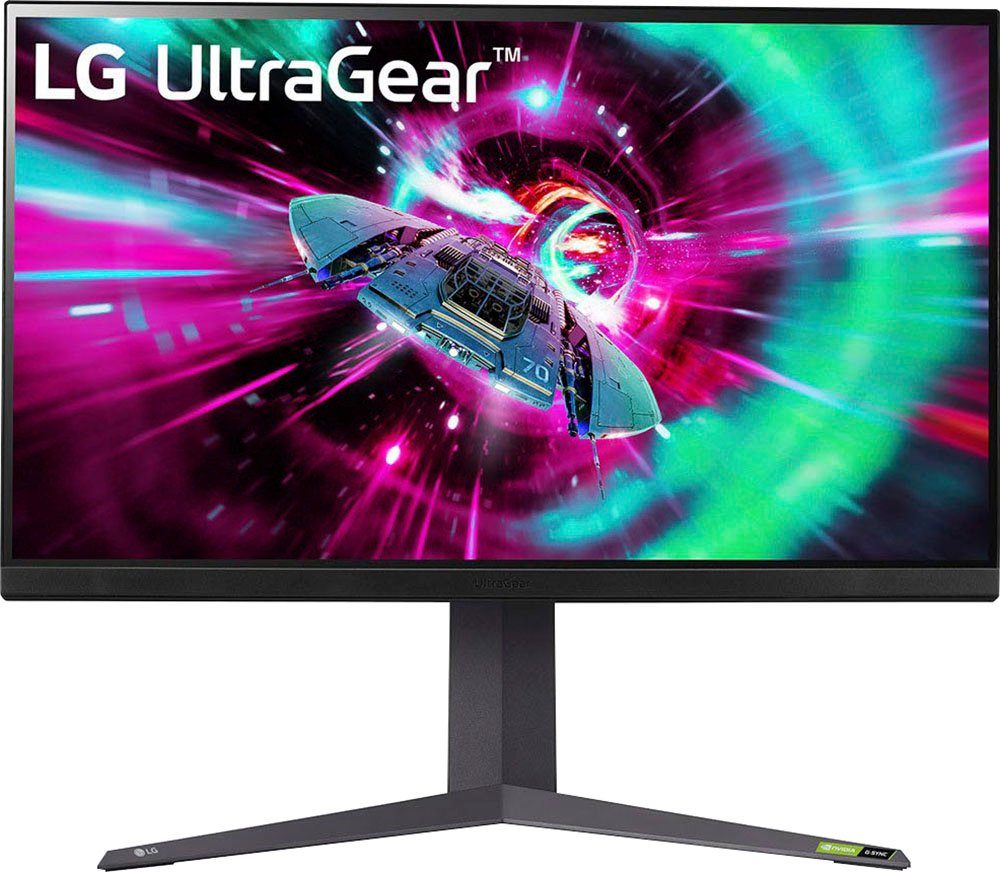 LG 27GR93U Gaming-Monitor (68 cm/27 ", 3840 x 2160 px, 4K Ultra HD, 1 ms Reaktionszeit, 144 Hz, IPS)