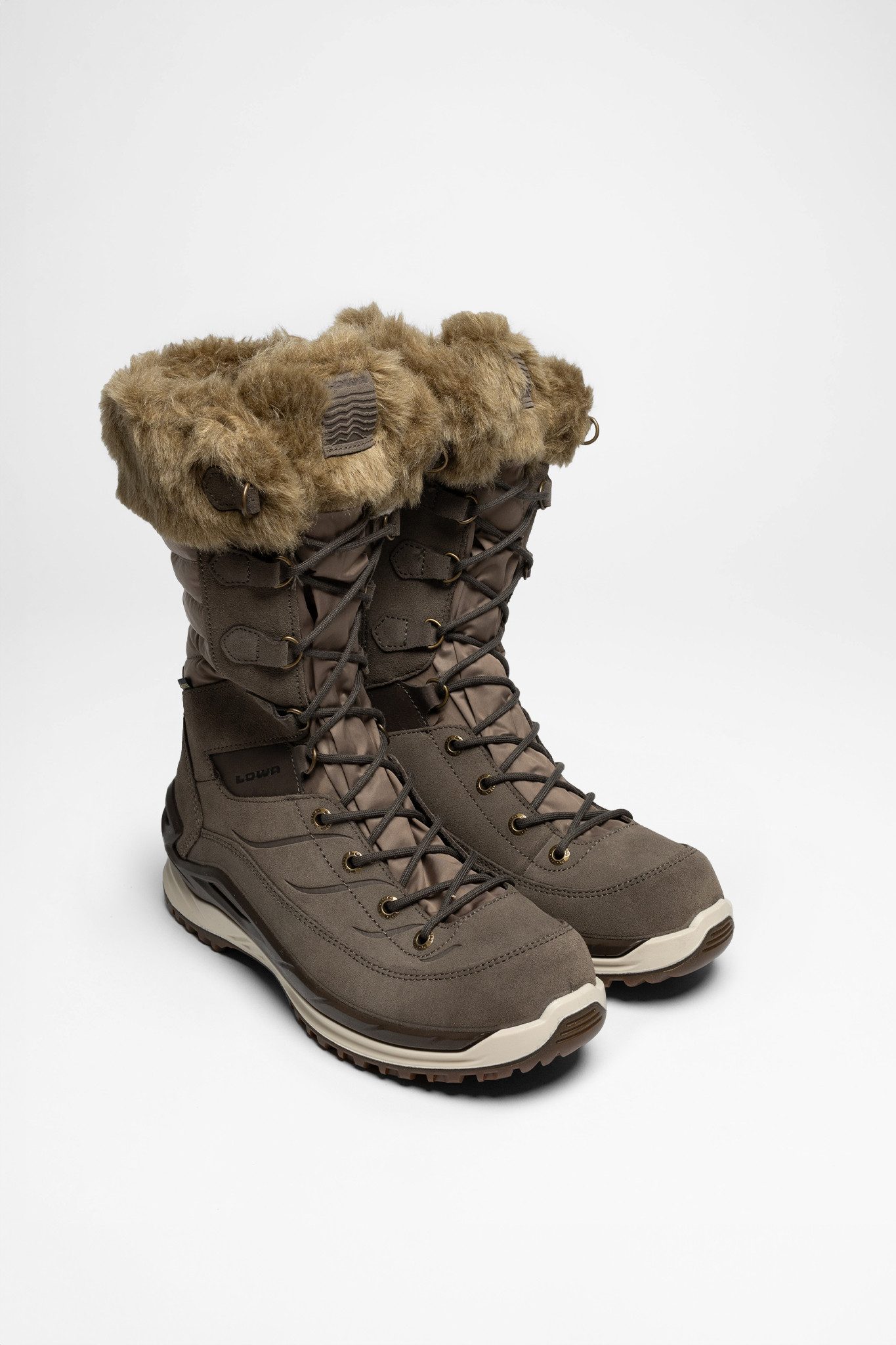 Lowa Lowa Damen Winterstiefel Alba EVO GTX Ws Stein/Panna Winterstiefel