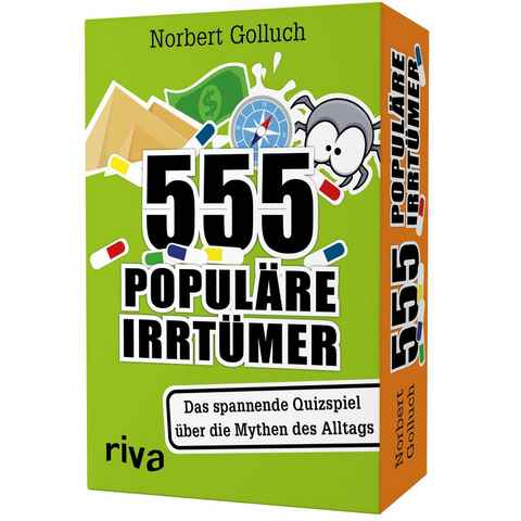 Riva Spiel, 555 populäre Irrtümer - Das spannende Quizspiel rund um die Mythen...