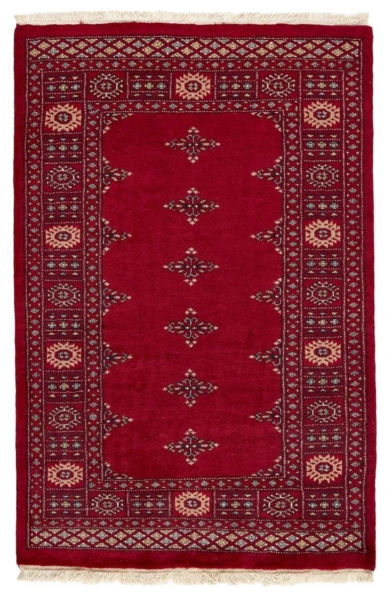 Orientteppich Pakistan Buchara 3ply 97x145 Handgeknüpfter Orientteppich, Nain Trading, rechteckig, Höhe: 8 mm