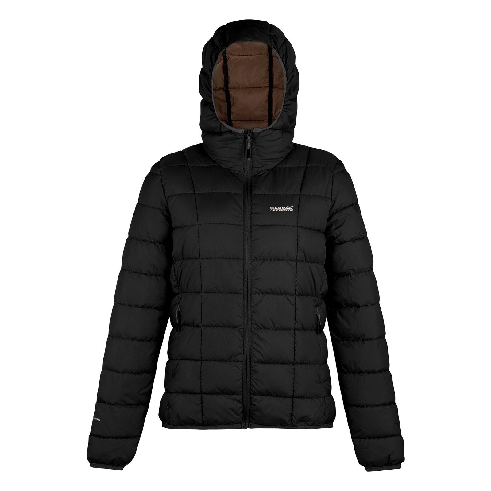 Regatta Steppjacke Asper mit Markenschriftzug auf der Vorderseite