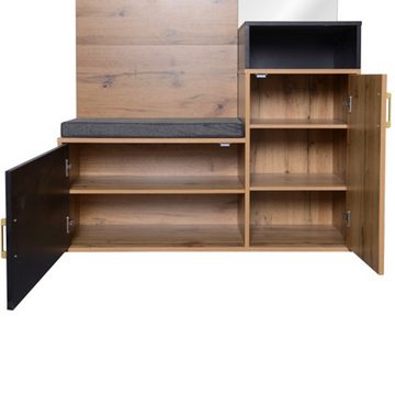 YRIIOMO Garderobe Multifunktionaler Kleiderschrank mit großem Fassungsvermögen (1 St)