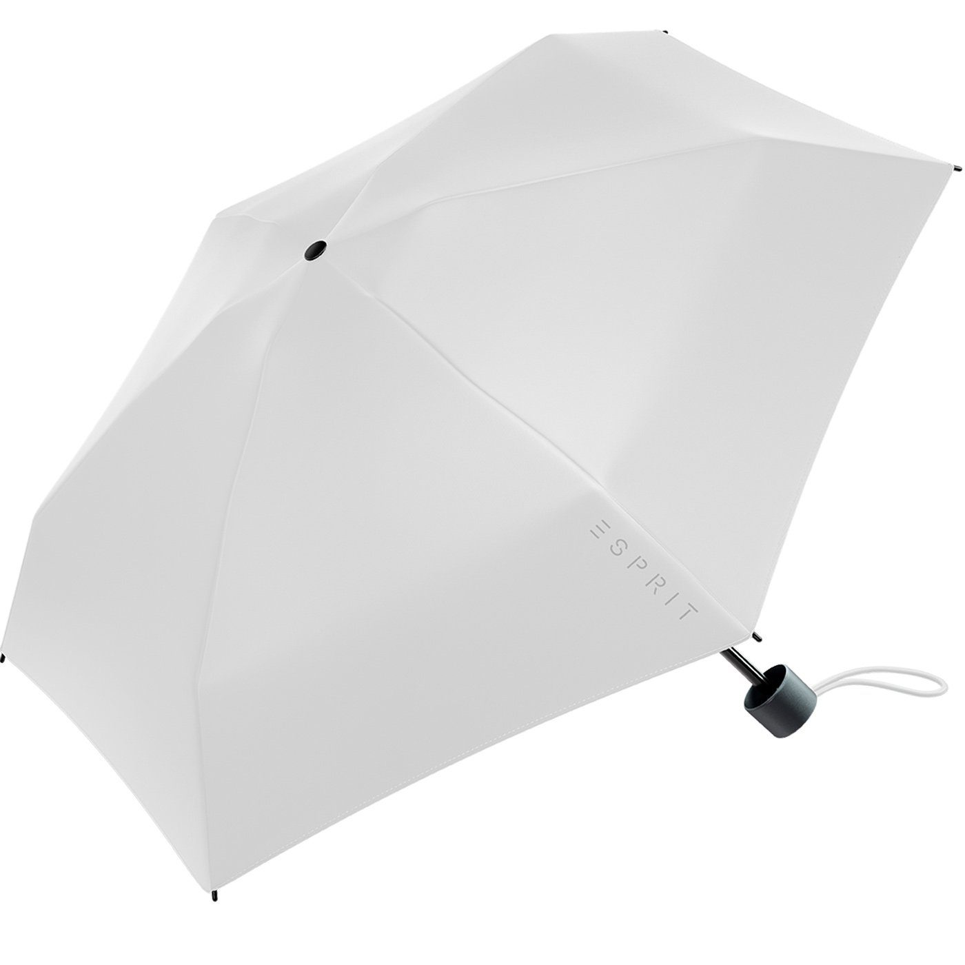 den 2023, Damen FJ Taschenregenschirm Trendfarben alt-weiß neuen klein, Super Regenschirm Petito in Esprit Mini winzig