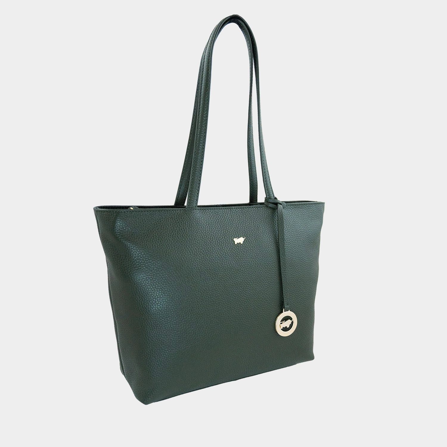 Braun Büffel Umhängetasche HANNA Shopper loden günstig online kaufen