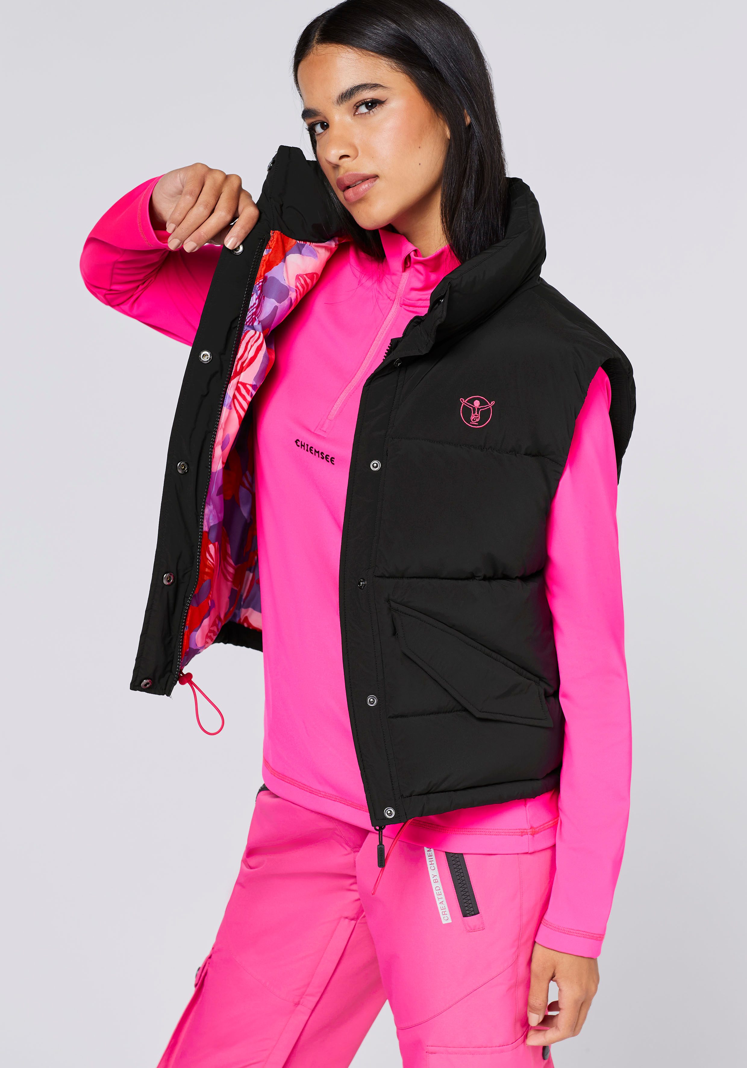 Chiemsee Fleeceweste BLACK BEAUTY günstig online kaufen