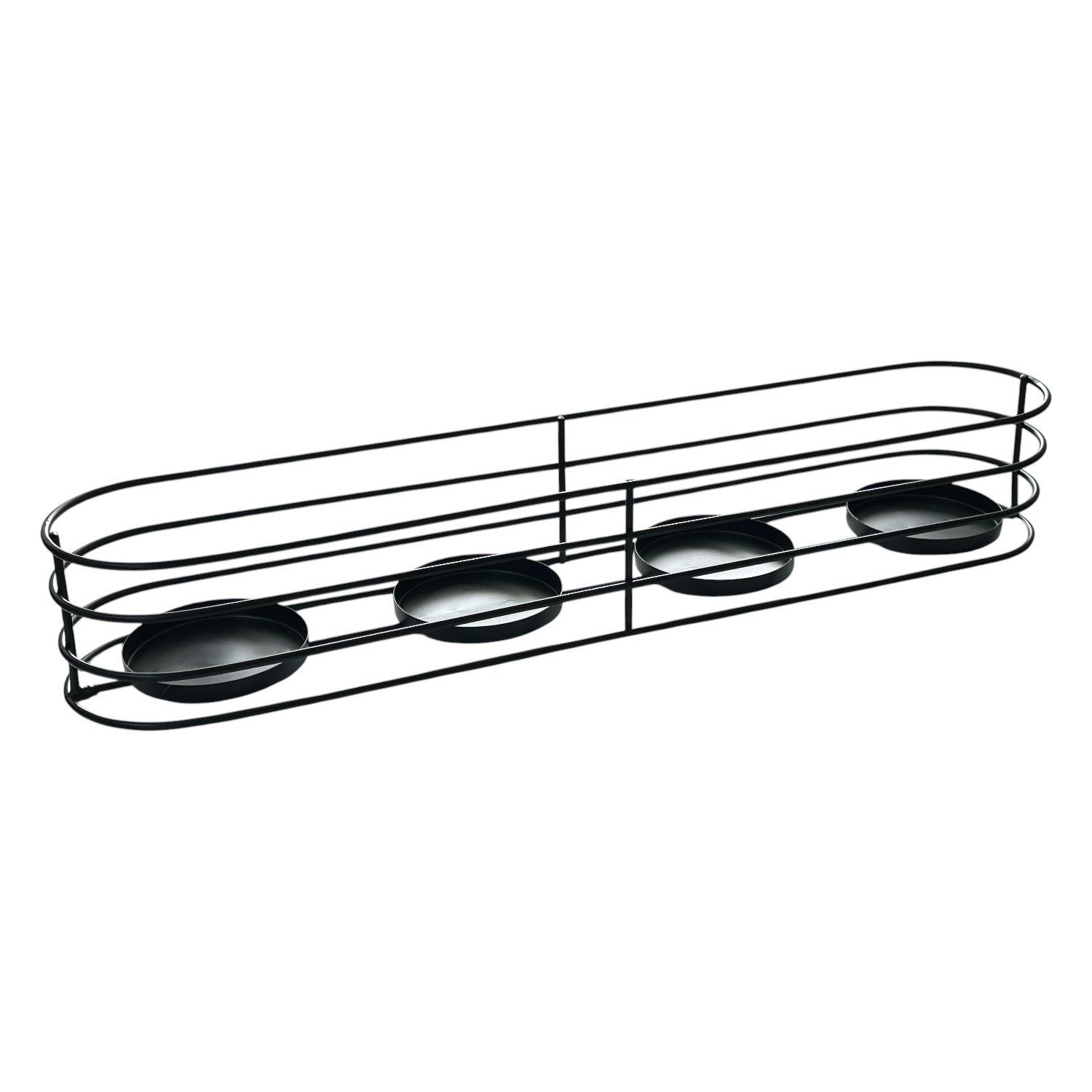 Gasper Adventsleuchter Kerzenhalter für 4 Kerzen. 50cm Kerzenständer Adventskranz Weihnachten