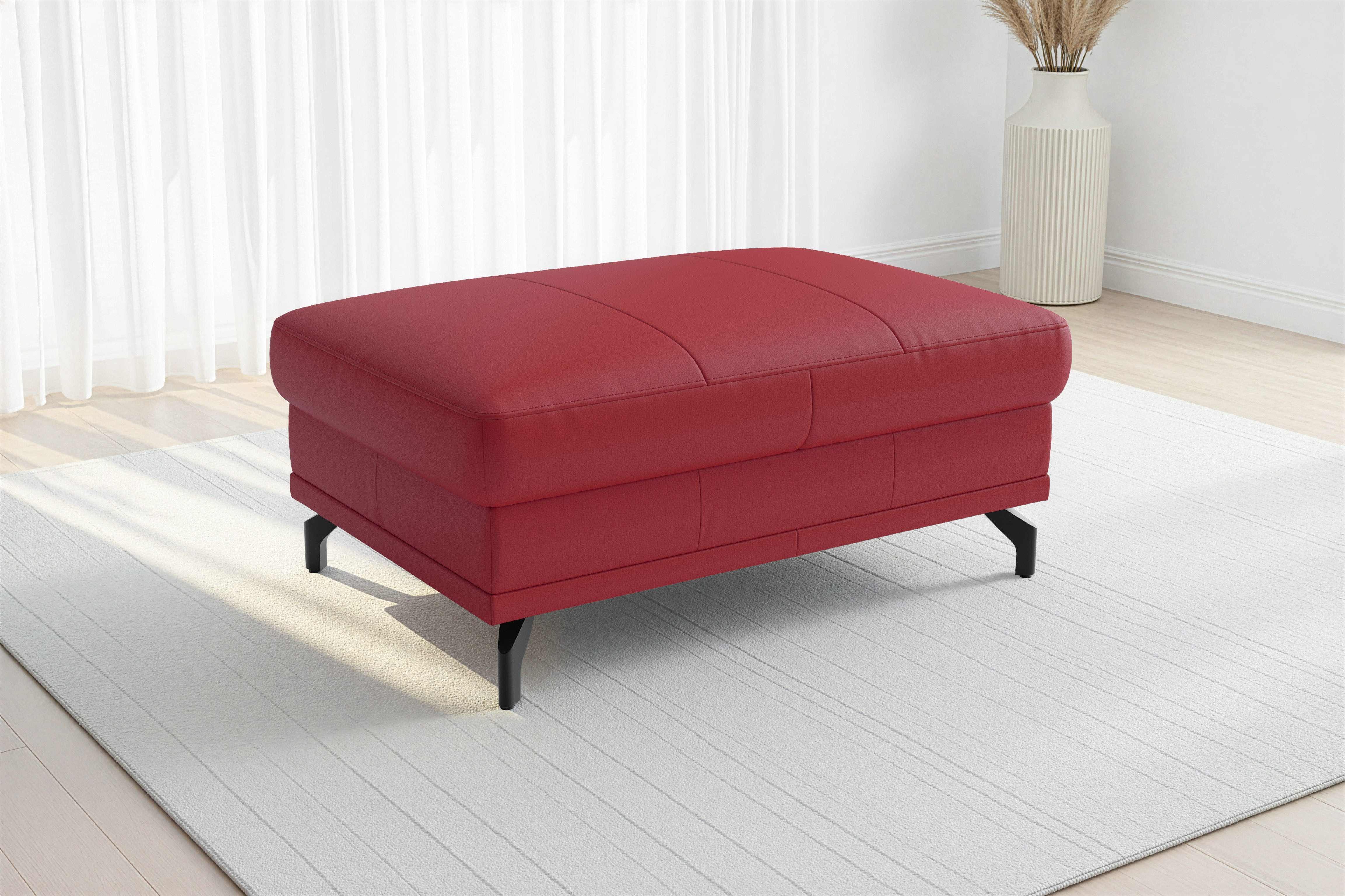 sit&more Polsterhocker Chelsea, B: 103 cm, Leder, mit praktischem Stauraum, besonders langlebig