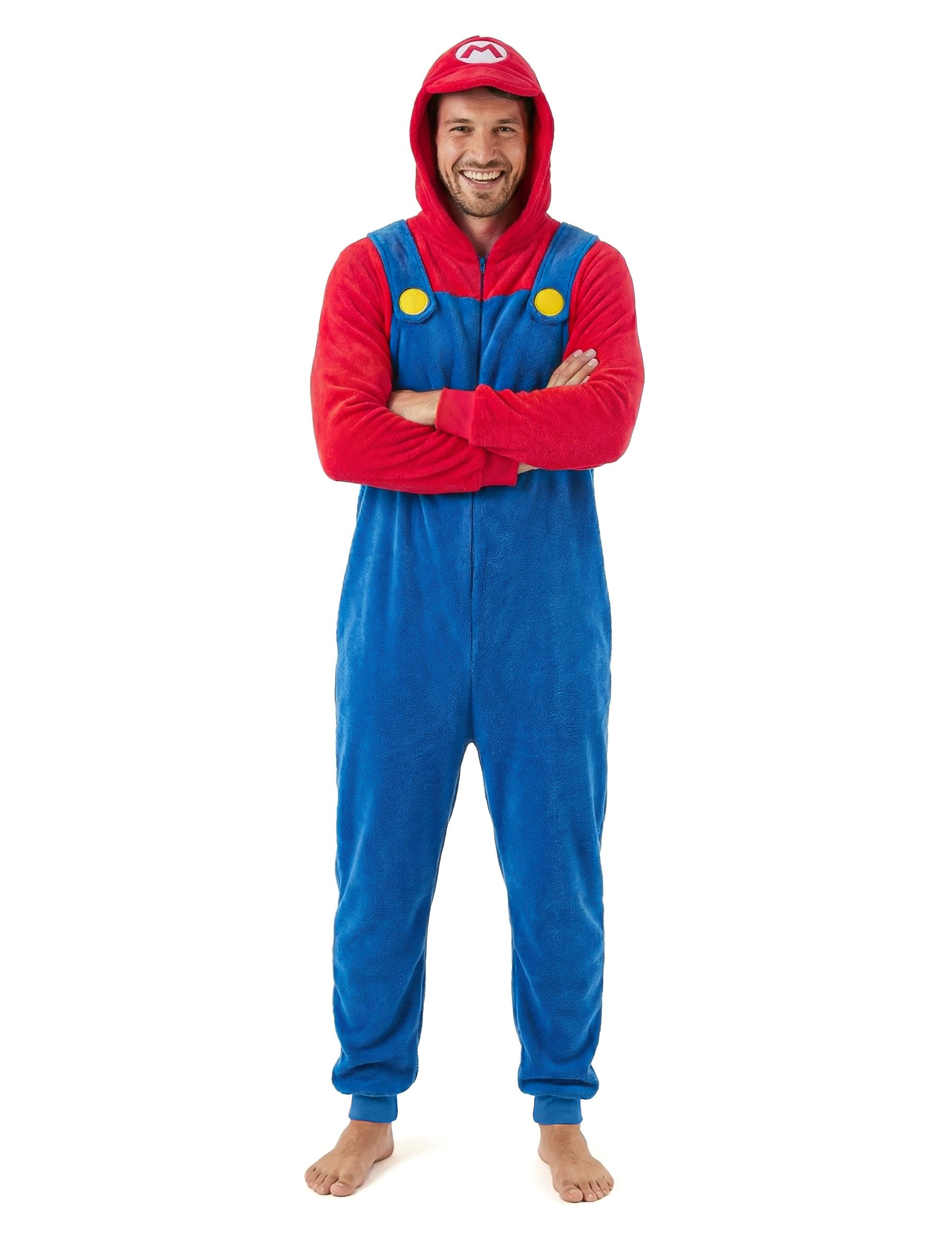 Riethmüller Kostüm Super Mario klassischer Overall für Erwachsene günstig online kaufen