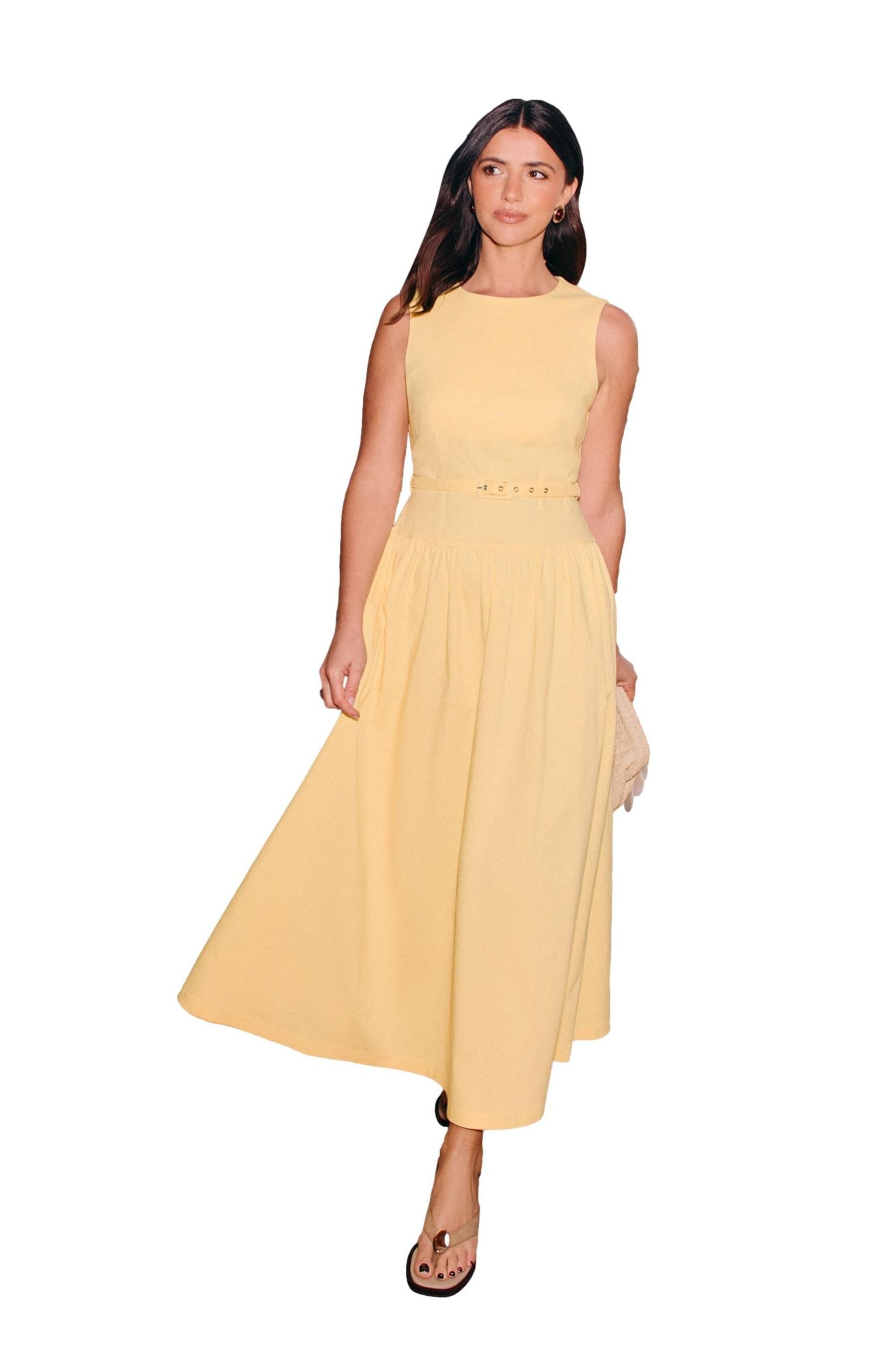Friends Like These Blusenkleid Friends Like These formendes Stretchkleid, Regular (2-tlg)