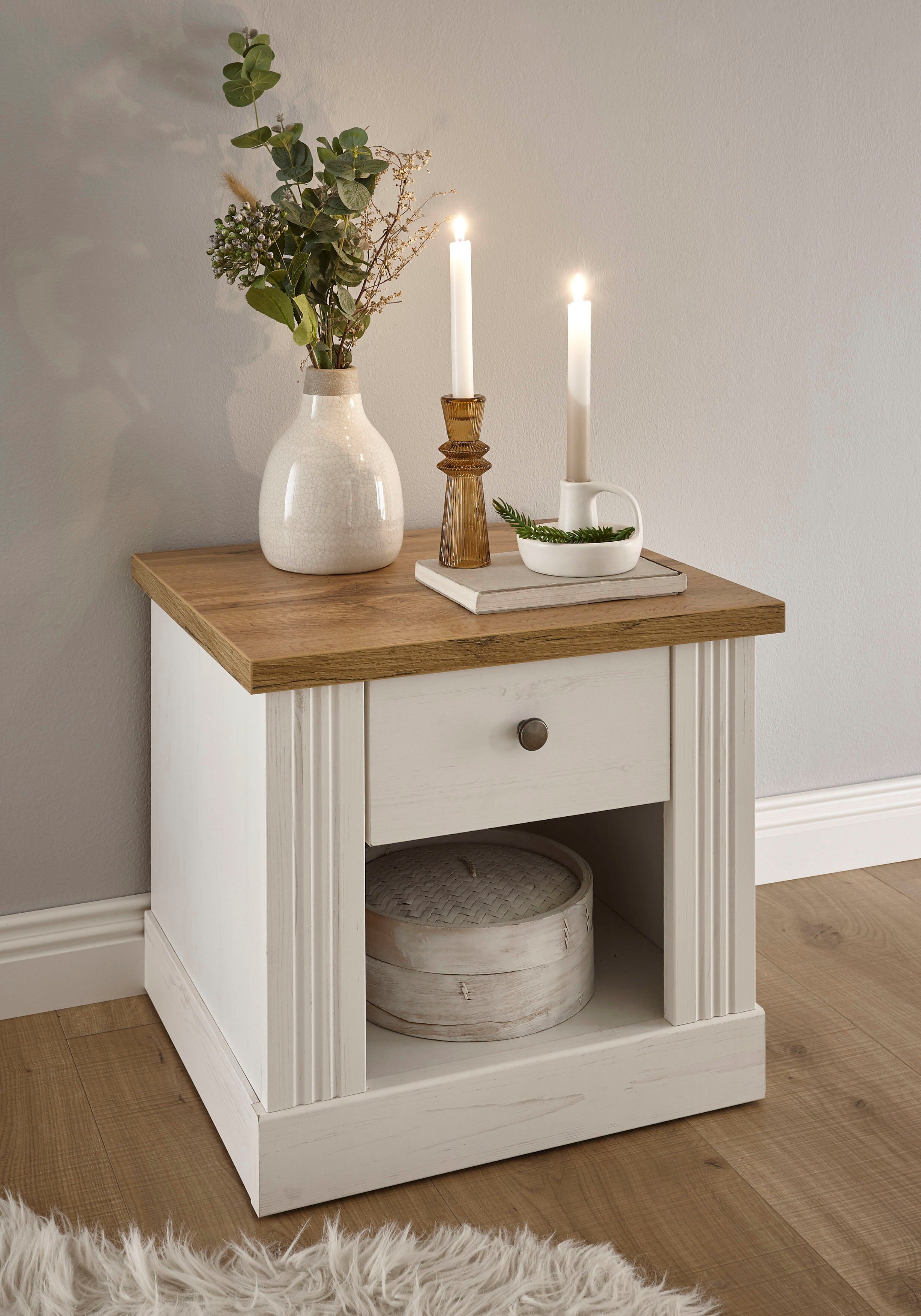 OTTO home Nachtkommode WESTMINSTER, mit 1 Schublade, exclusiv by Otto