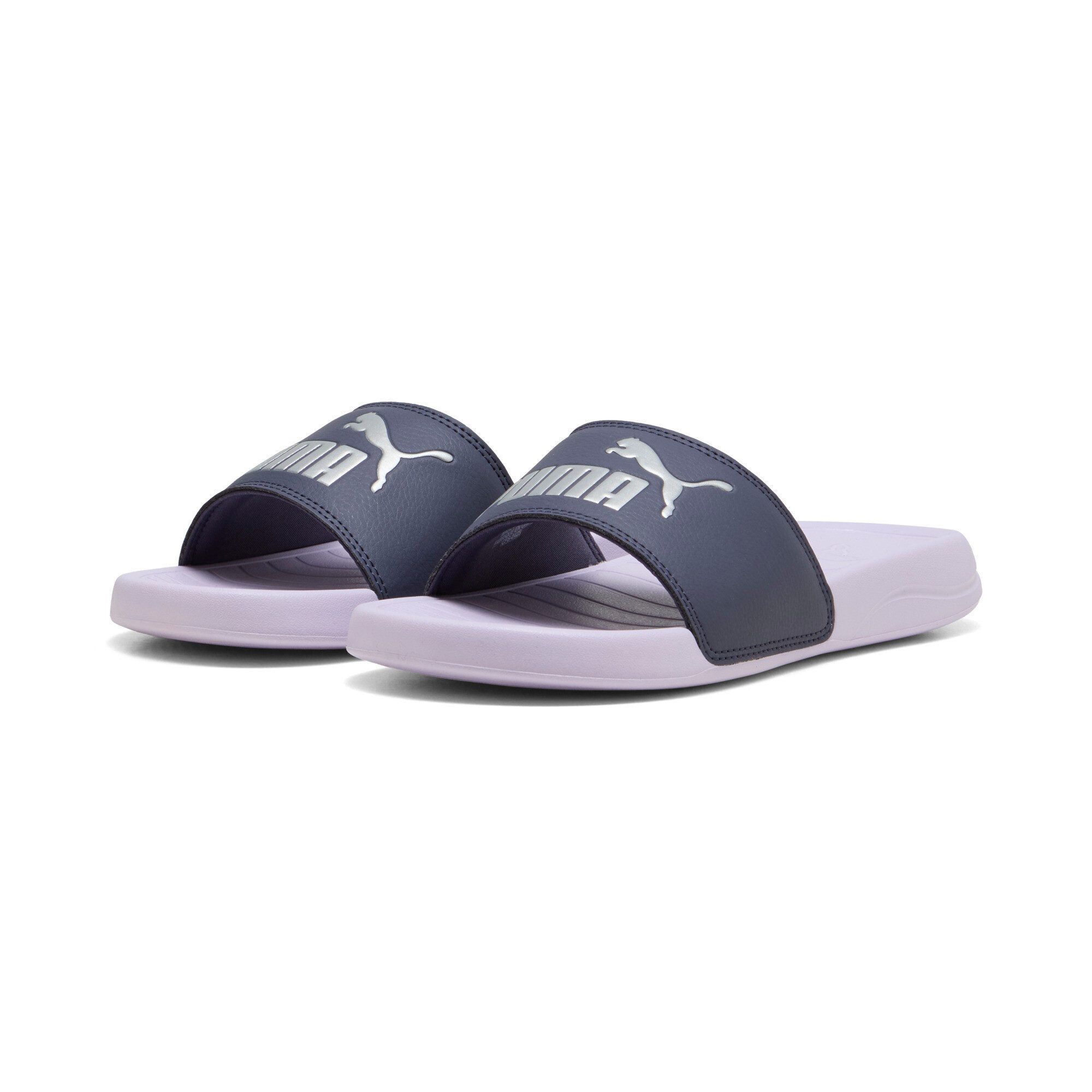 PUMA POPCAT 20 BX Badesandale für Strand, Pool und Freizeit, mit weichem Textil-Innenmaterial