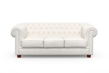 Max Winzer® Chesterfield-Sofa Kent, 3-Sitzer mit edler Knopfheftung, Breite 205 cm