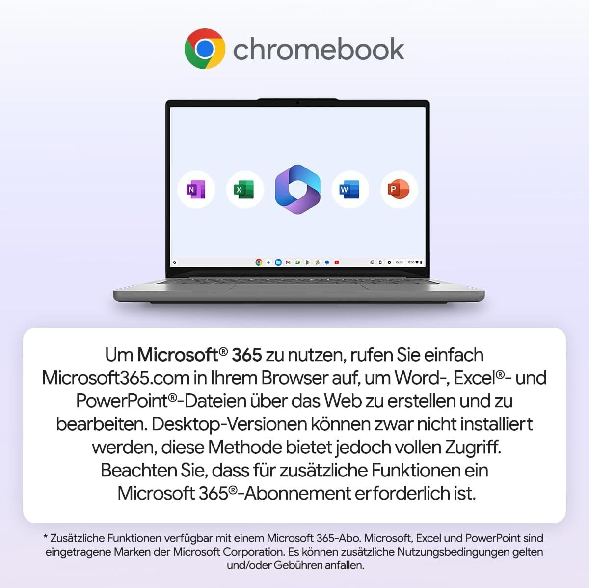 Asus Chromebook Plus CX14 Laptop Intel Core 3, 8GB RAM, 128GB eMMC ChromeOS Chromebook (35,56 cm/14 Zoll, Intel Core 3 N355, Intel UHD Graphics, Webcam mit Abdeckung)