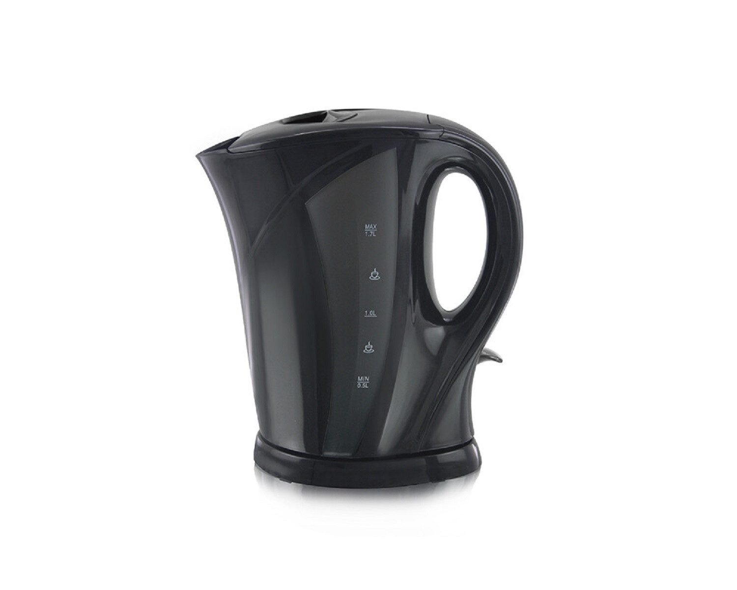 Lentz Wasserkocher Kompakter Elektrischer Teekocher 1,7L Kunststoff 2200W, 1.7 l, 2200,00 W