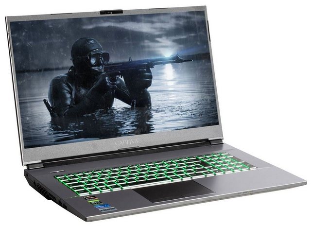 CAPTIVA Advanced Gaming I64-298 Gaming-Notebook (43,9 cm/17,3 Zoll, Intel Core i5 11400H, GeForce RTX 3060, 1000 GB SSD)
