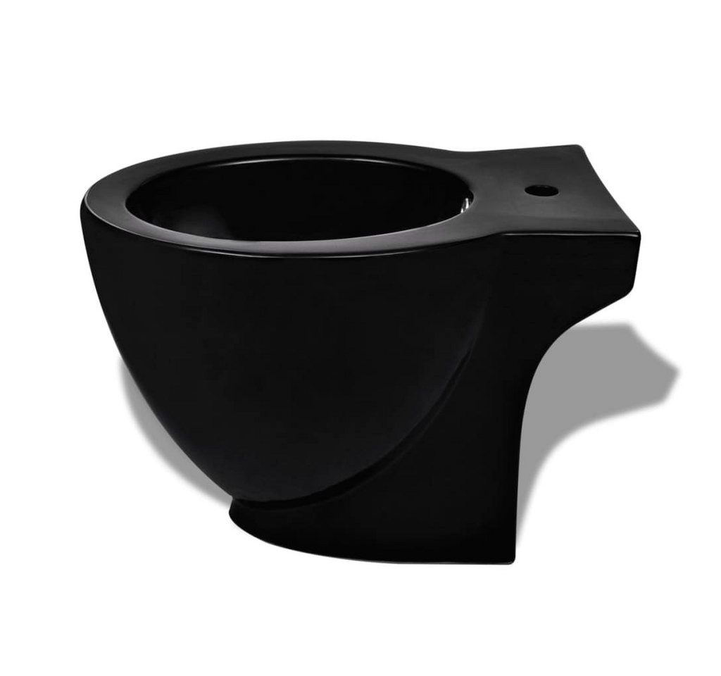 Thumbnail - vidaXL Bidet Standbidet Stand-Bidet Bodenstehend Bidet Keramik schwarz