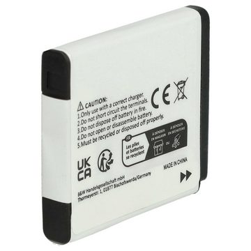 vhbw kompatibel mit Kodak Playsport ZX3, Watroof Pocket-Camcorder Kamera-Akku Li-Ion 650 mAh (3,6 V)