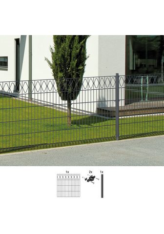 GAH ALBERTS Metallzaun »Eleganz« Anbau...