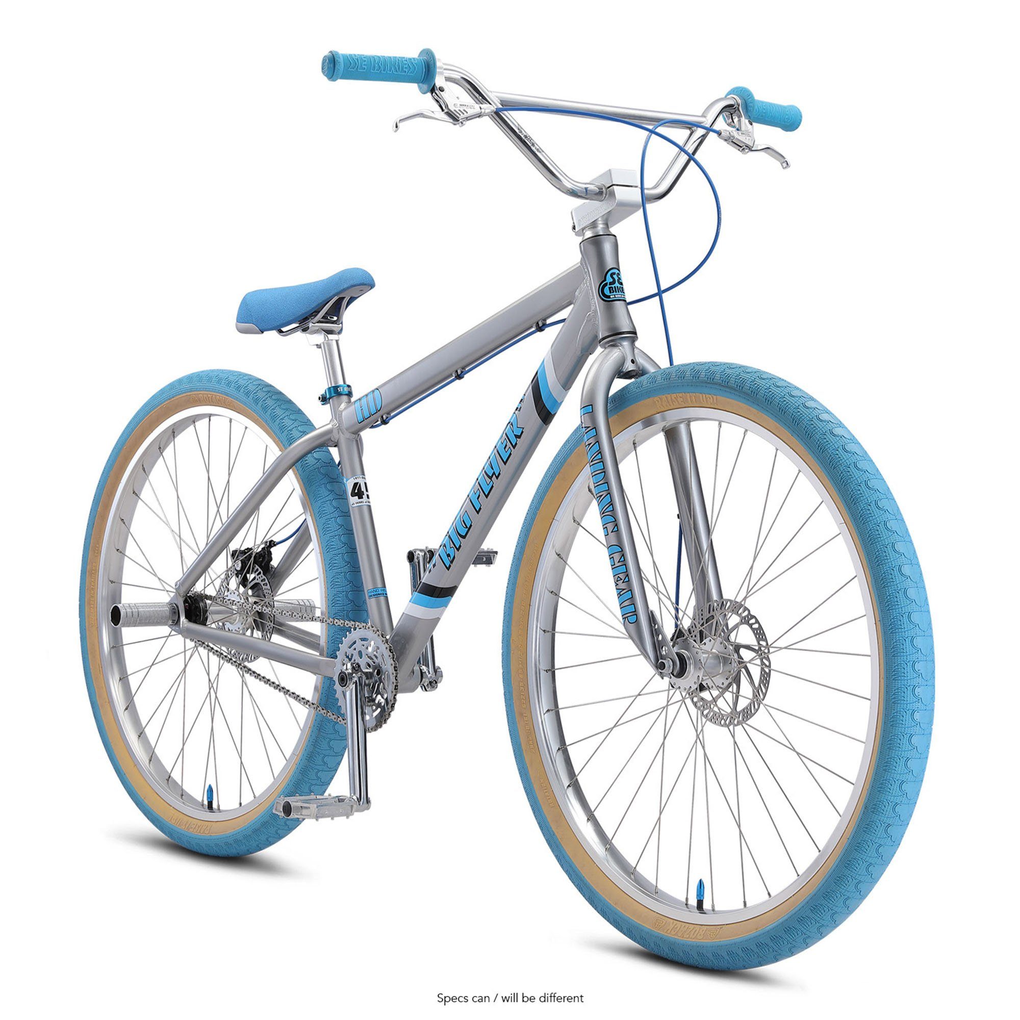 SE Bikes Mountainbike »Big Flyer HD«, 1 Gang, ohne Schaltung, Wheelie Bike 29  Zoll Fahrrad für Erwachsene und Jugendliche ab 165 cm BMX Rad Stuntbike