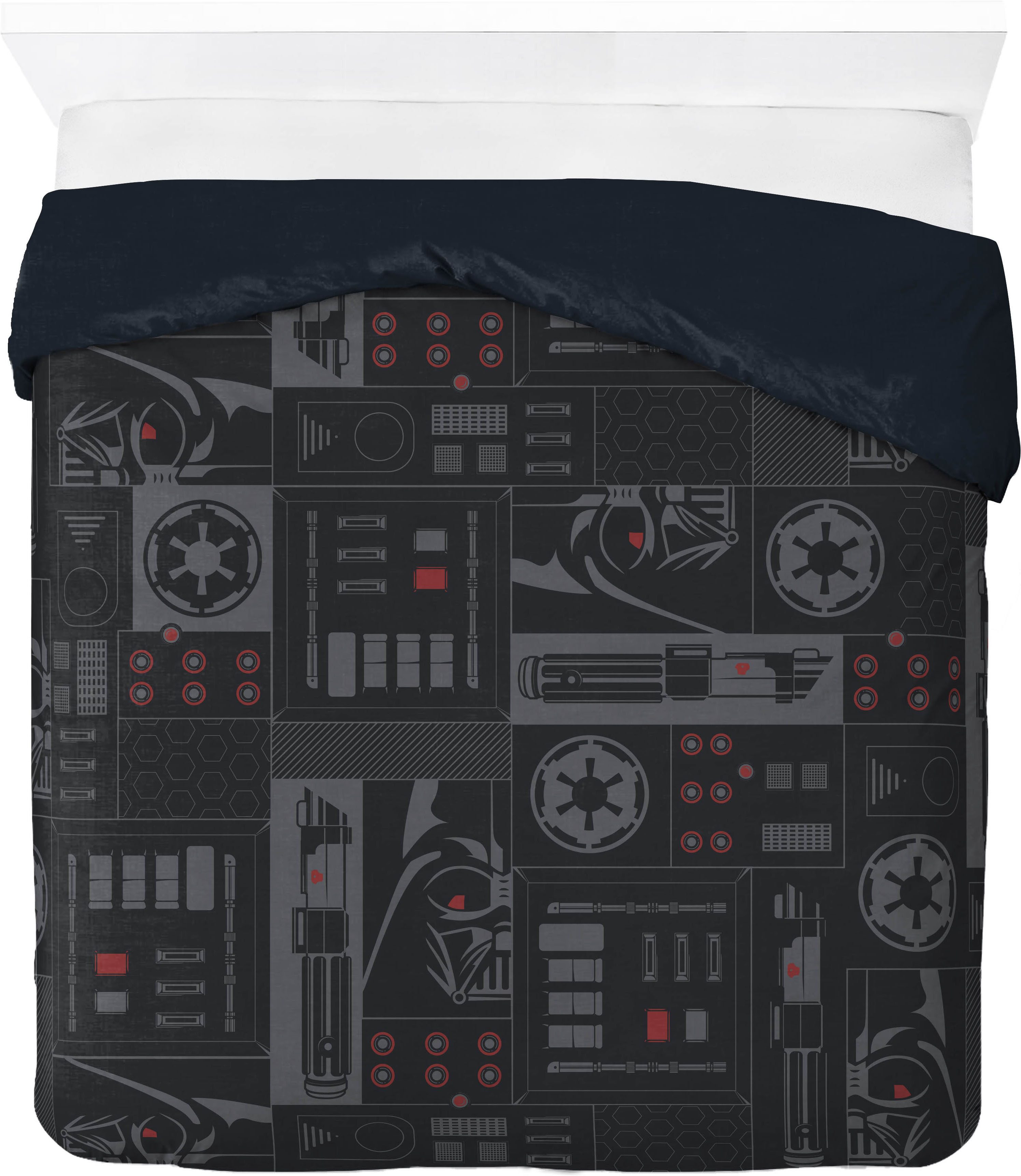 Star Wars Bettwäsche Star Wars Dark Side, Baumwoll-Leinen Mix, 2 teilig