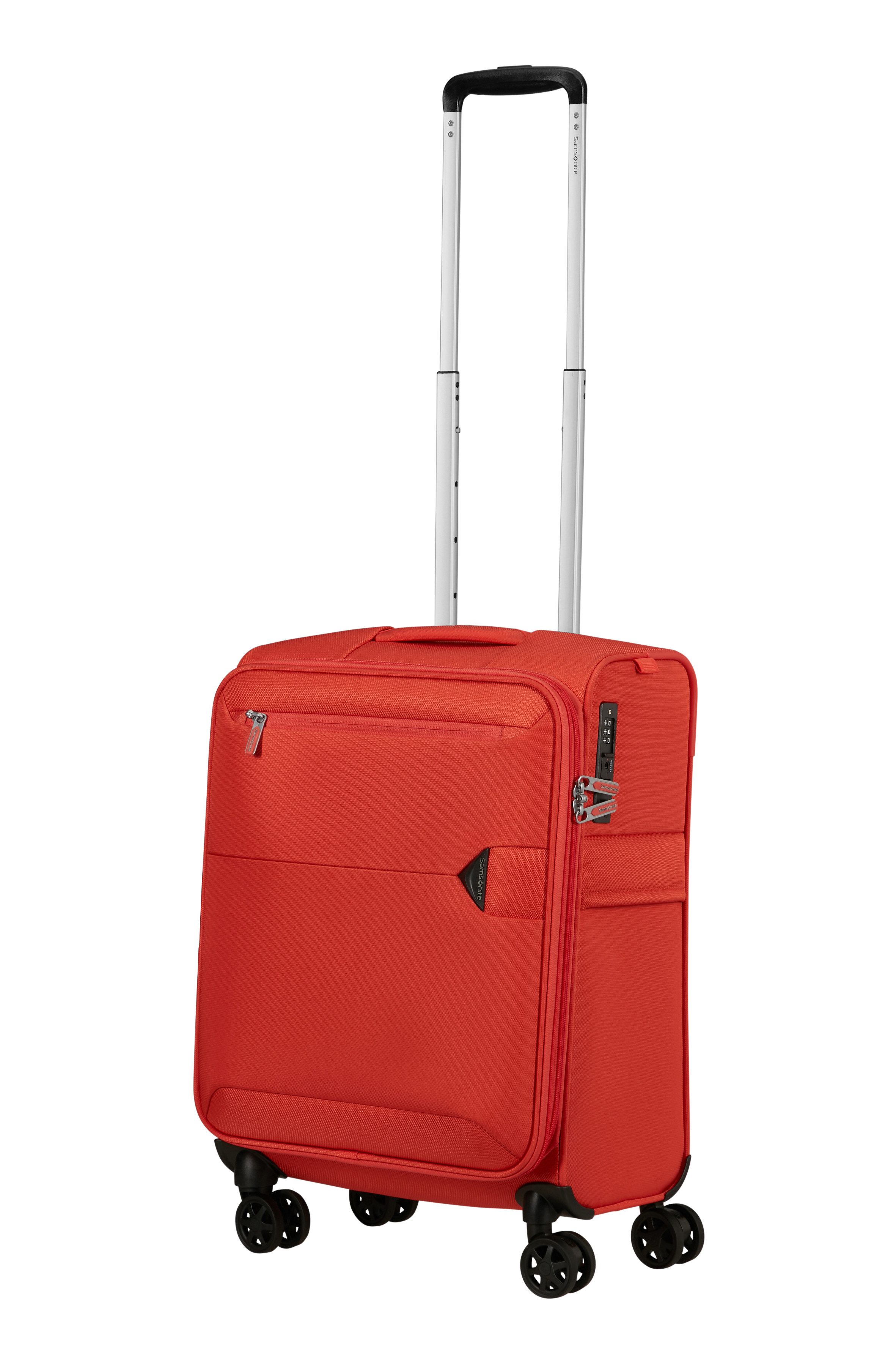 Samsonite Weichgepäck-Trolley URBIFY, verschiedene Größen, 4 Rollen, aus Recycle-Polyester, mit Kreuzspanngurt, mit Fronttasche