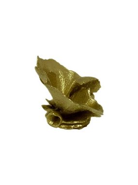 moebel17 Dekofigur Skulptur Koralle Gold, Dekofigur aus Polyresin
