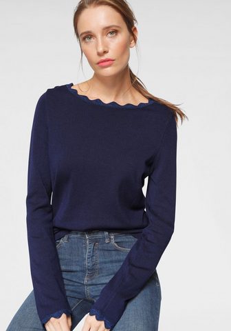 LAURA SCOTT Пуловер с круглым вырезом