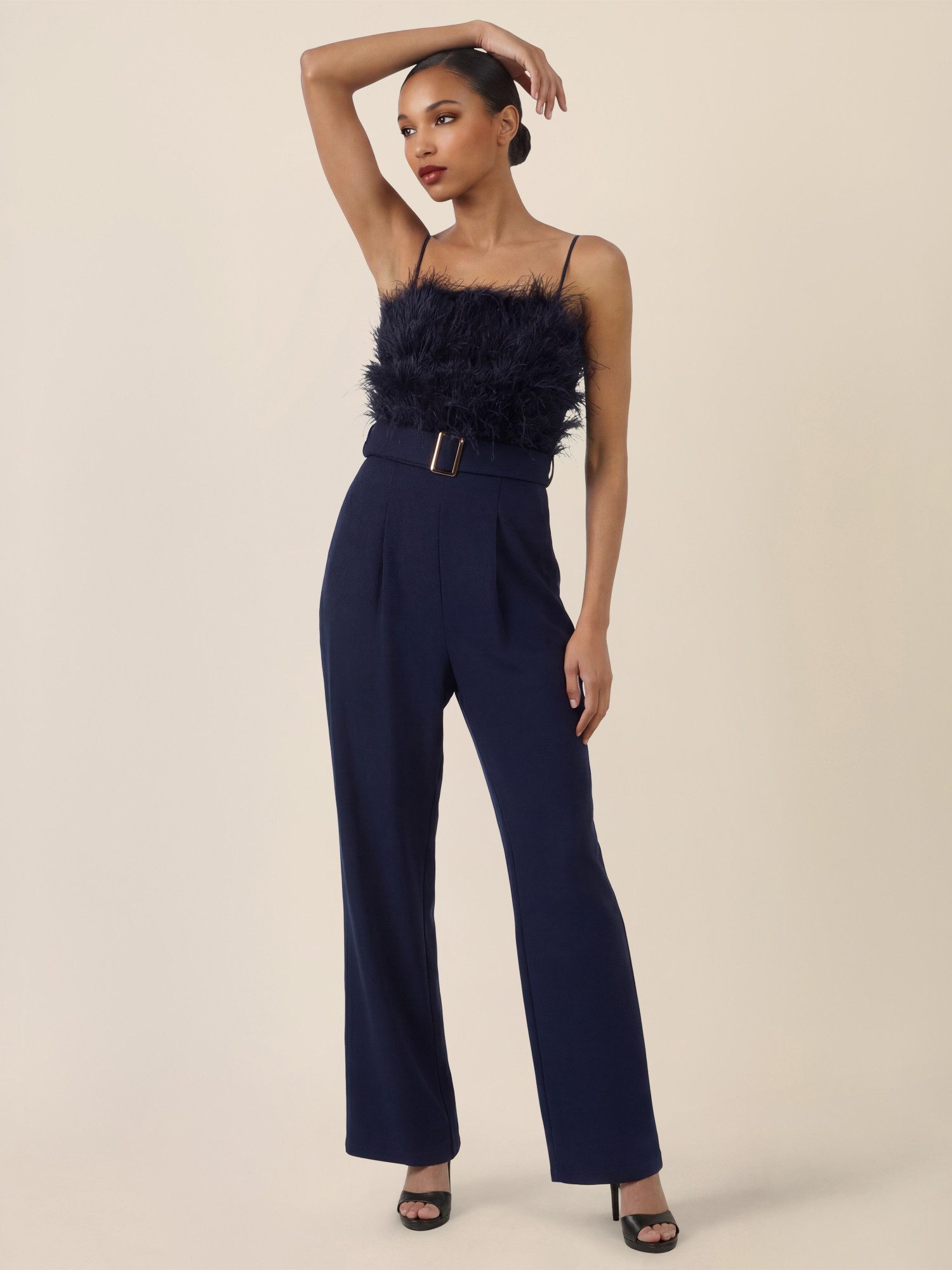 Apart Jumpsuit mit Gürtel günstig online kaufen