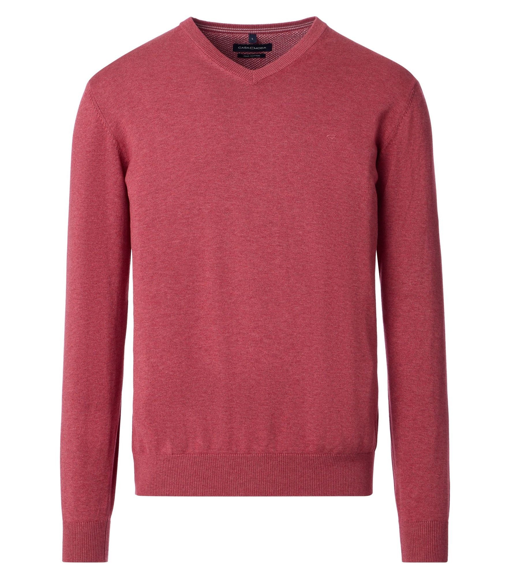 CASAMODA Strickpullover "CASAMODA Pullover uni" günstig online kaufen