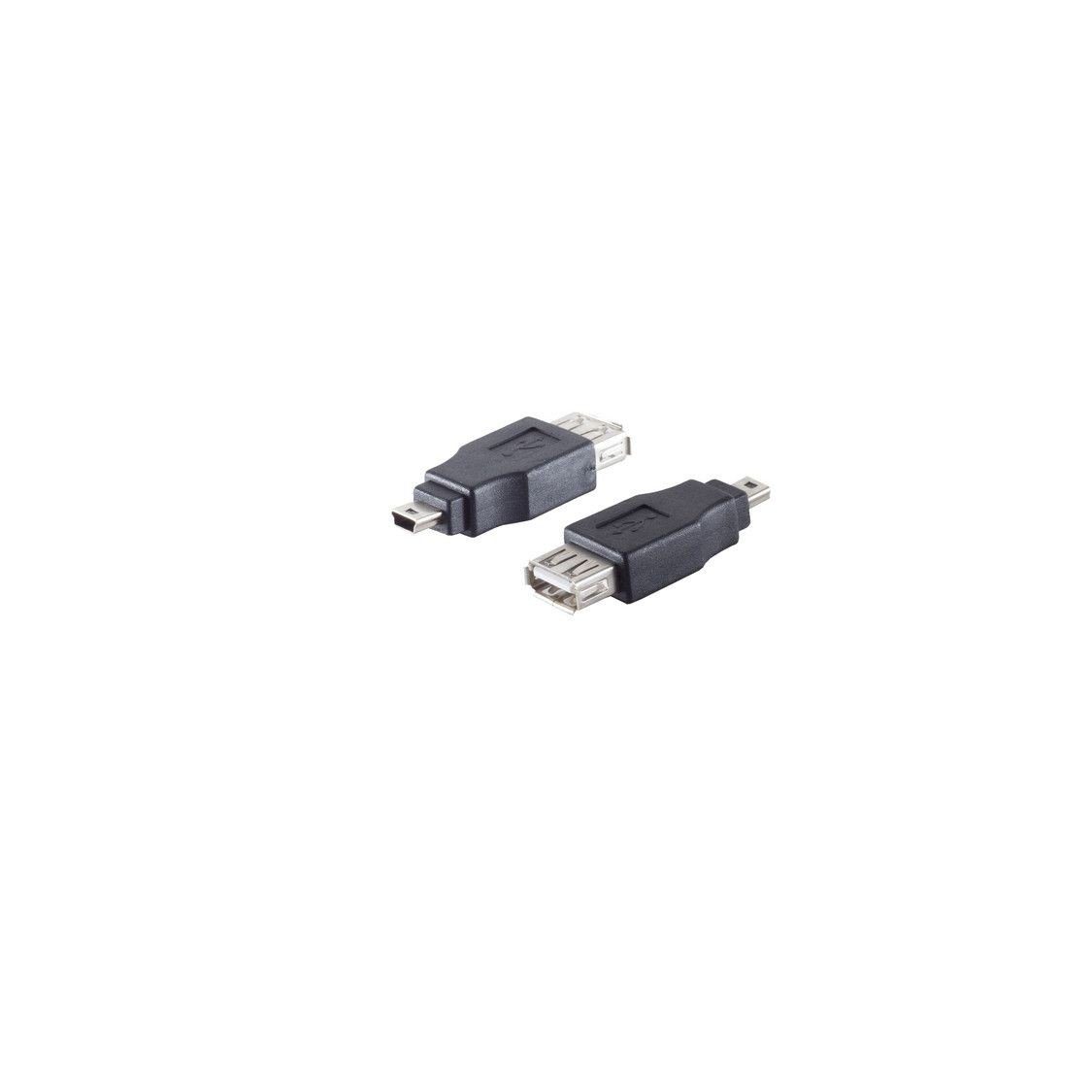 kabelbude »USB Adapter 2.0 A Kupplung / Mini USB B 5p Stecker« USB-Adapter  online kaufen | OTTO