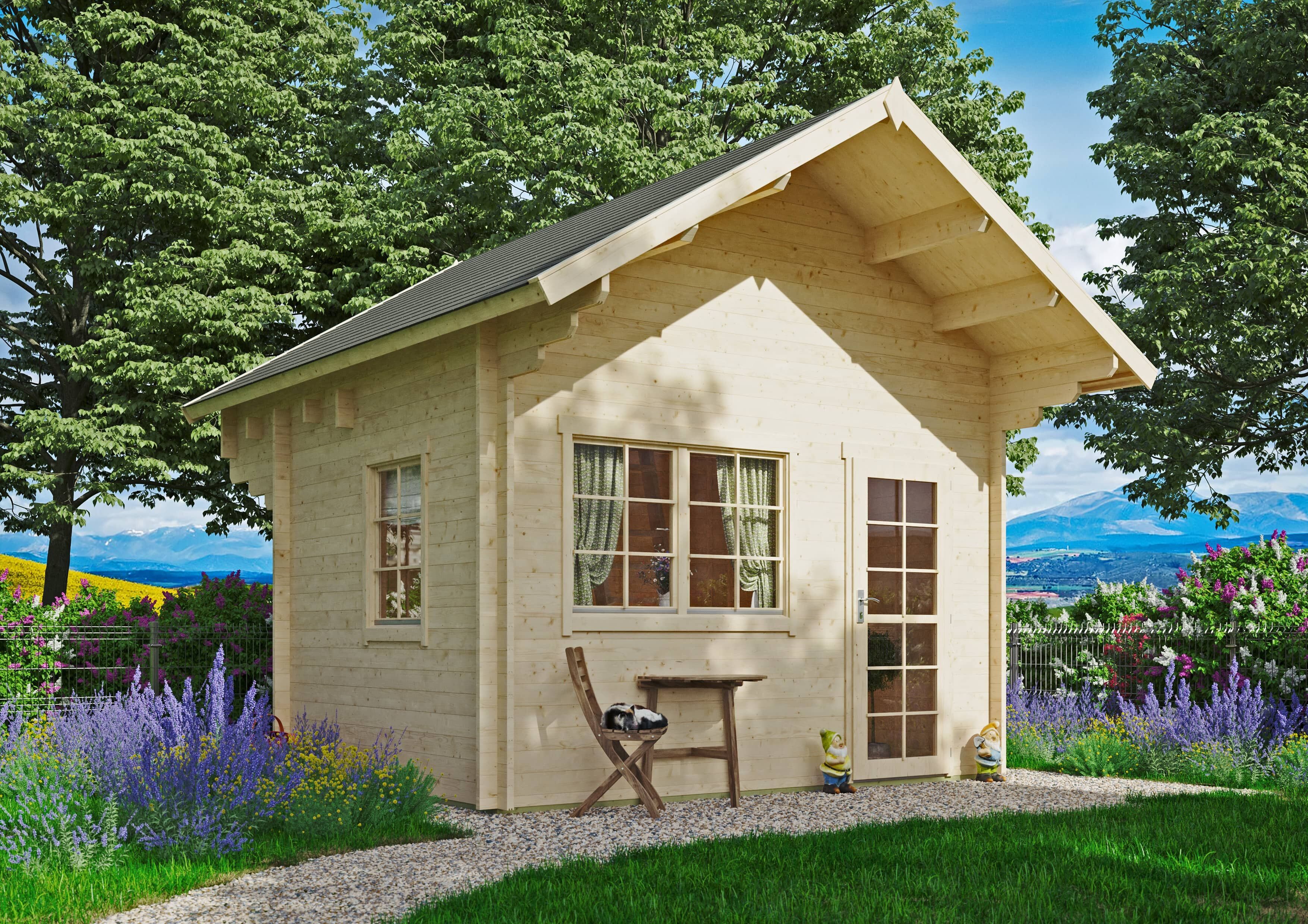 Fjordholz Gartenhaus Boden-1