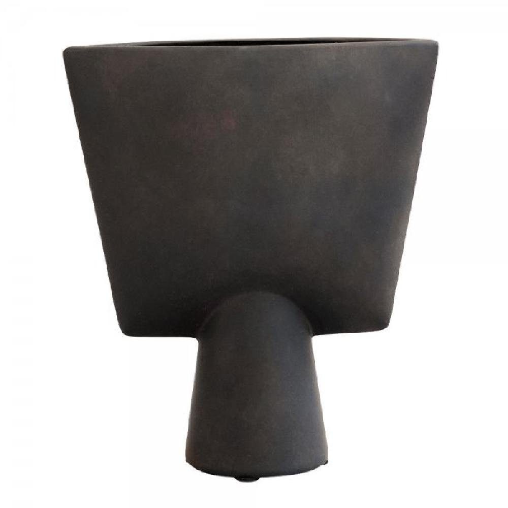 101 Copenhagen Dekovase Vase Sphere Triangle Mini Coffee Braun (22cm)