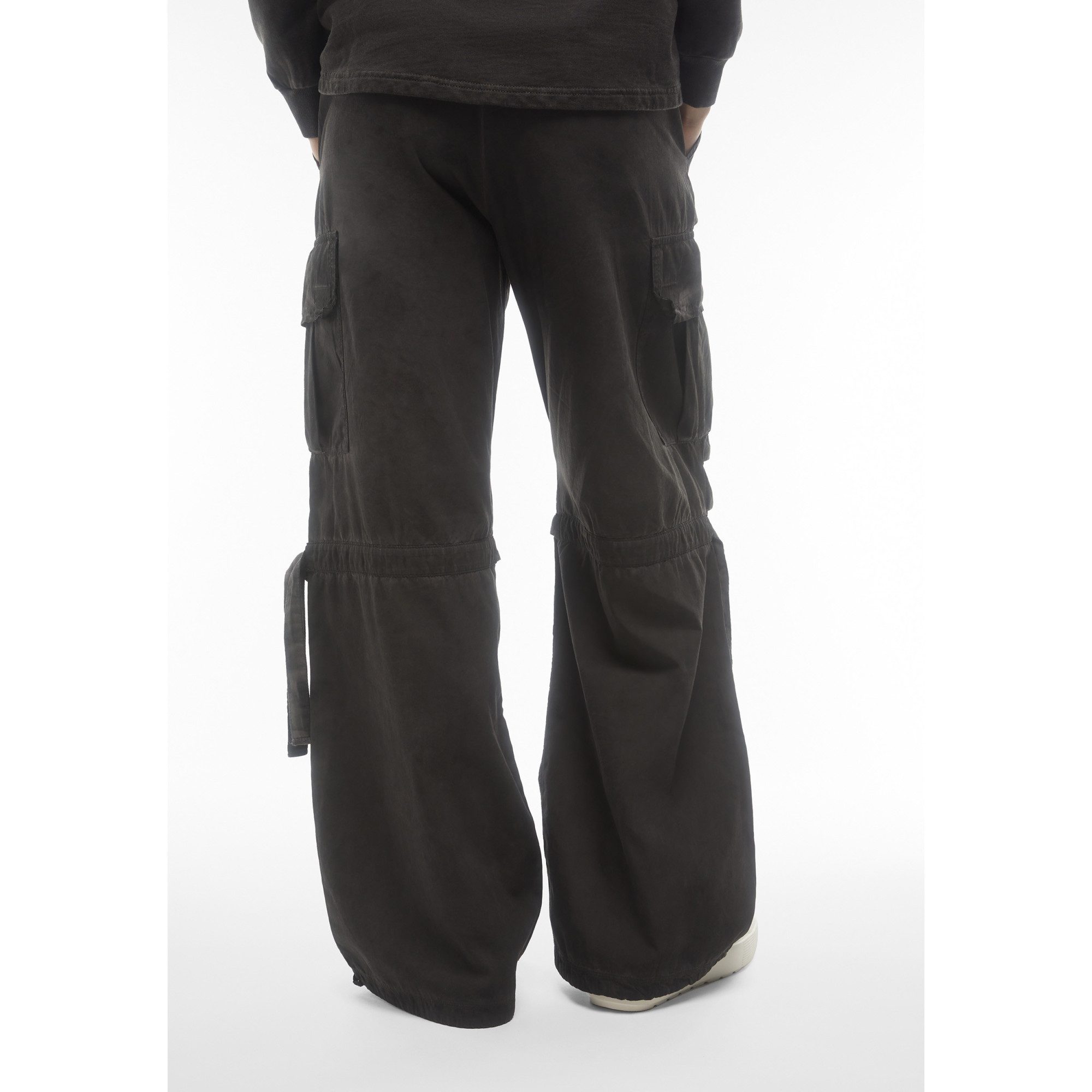 Freddy Cargohose Low WaistVolle LängeBlack Low Waist, Volle Länge