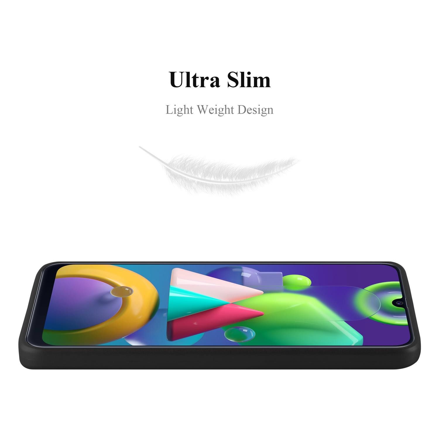 Cadorabo Handyhülle für Samsung Galaxy M31 Hülle Samsung Galaxy M31, Flexible TPU Silikon Handy Schutzhülle - Hülle - ultra slim