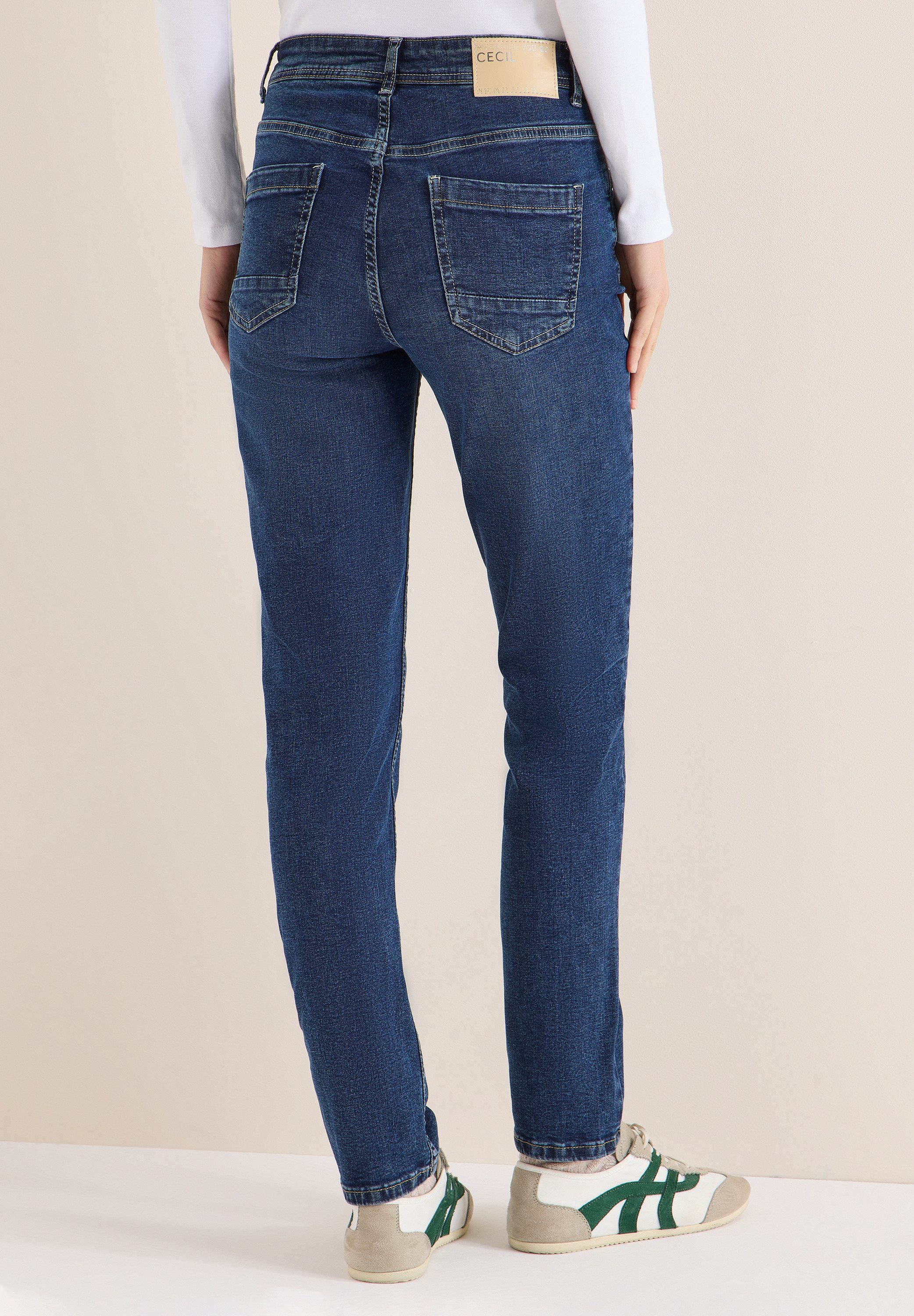 CECIL Slim-fit-Jeans Style Vicky mit Stretch