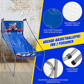 COSTWAY Basketballkorb Arcade-Basketballspiel, klappbar, für Kinder