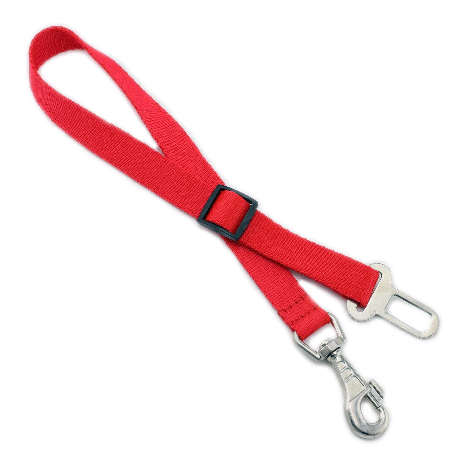 Monkimau Hundeleine Sicherheitsgurt für Hunde Hundegurt Anschnallgurt fürs Auto, Nylon (Packung)